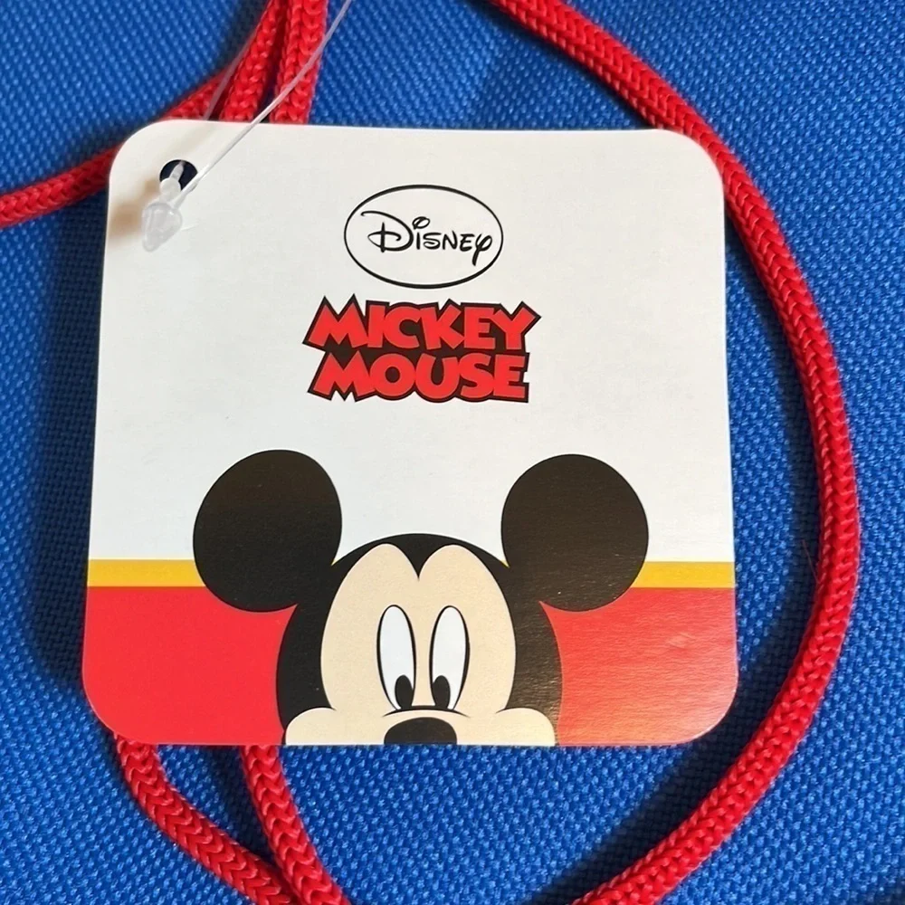 Mickey Mouse Drawstring Mini Backpack Bag Set